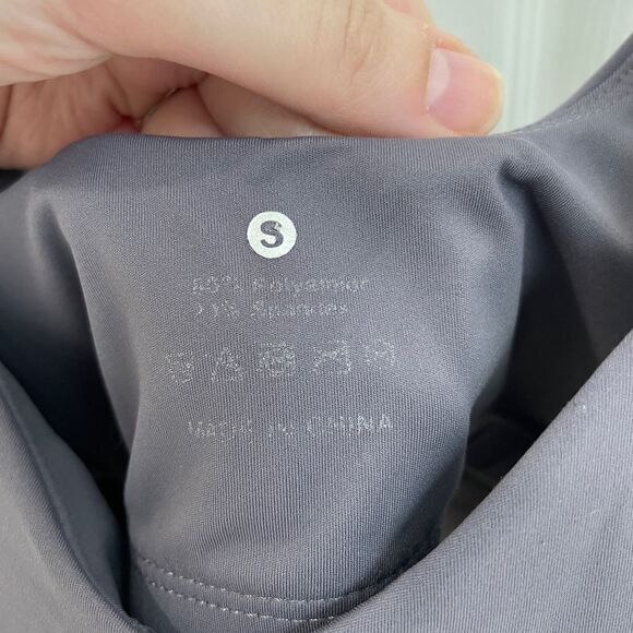 Dragon Fit Purple Padded Sports Bra Yoga Crop Top Women’s Size S - Picture 4 of 6